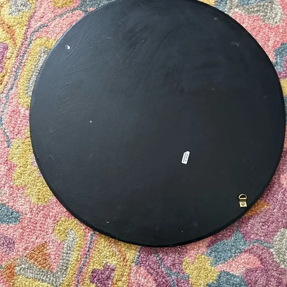 Vintage 15.75" Red and Black Dragon Fantasy Whimsy Wall Art Handcarved - Picture 10 of 16